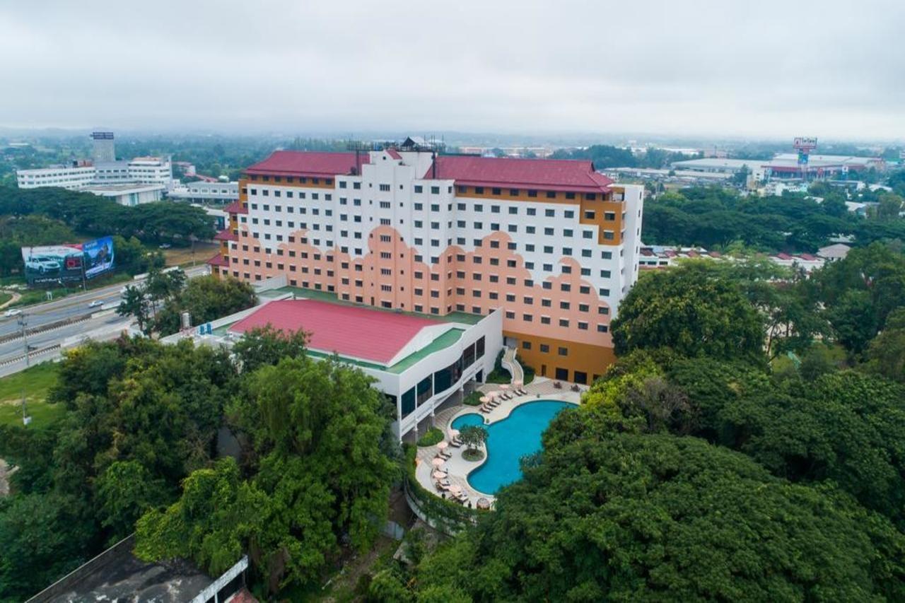 The Heritage Chiang Rai Hotel And Convention Ngoại thất bức ảnh Aerial view of the hotel